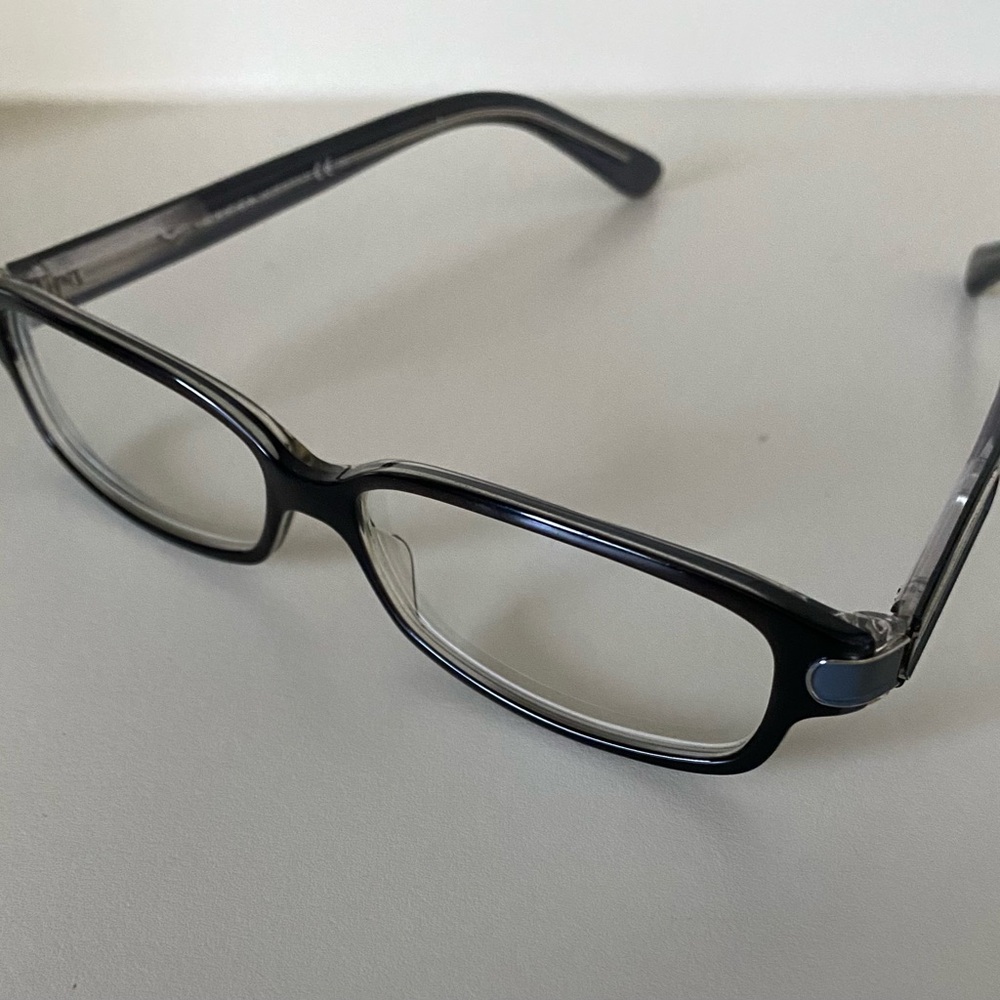 Gucci Black And Gray Rectangular Glasses Timeless… - image 3